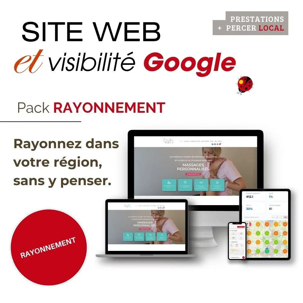 Site intenet + Percer Local - Pack Rayonnement