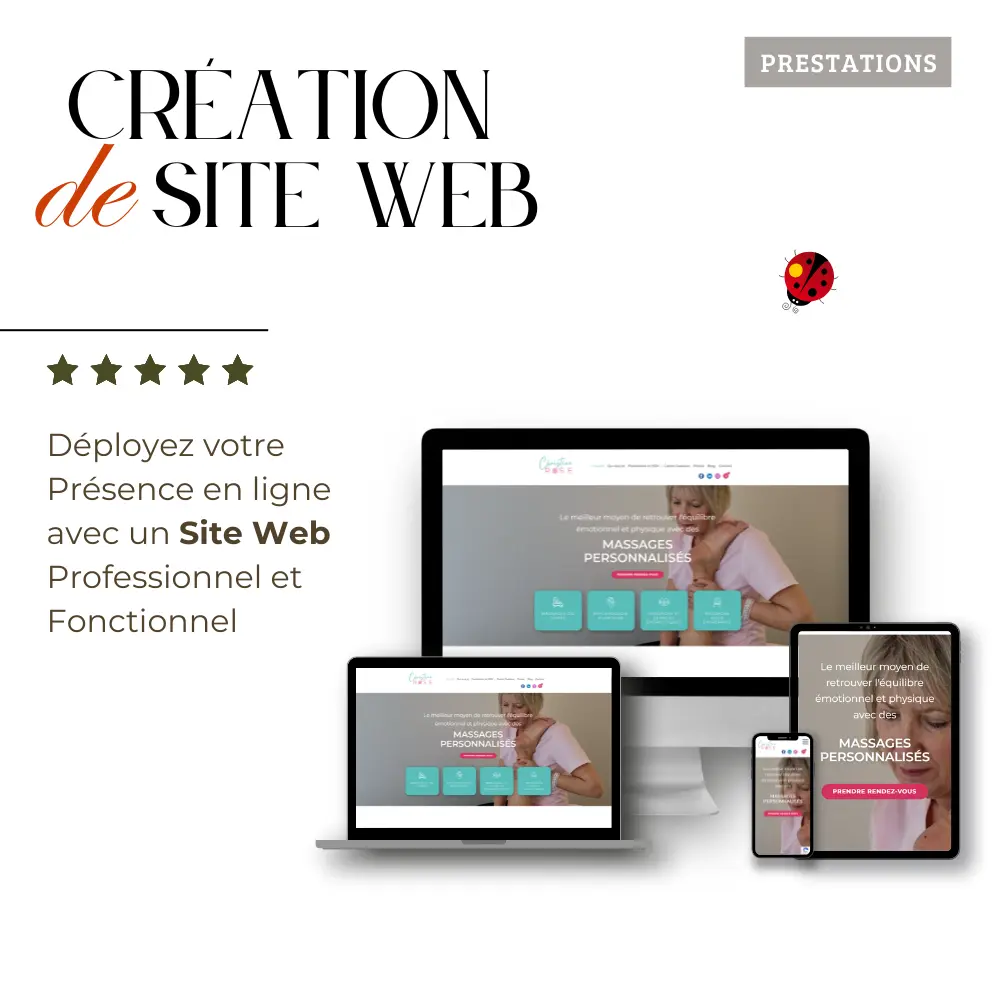 Création de votre site web