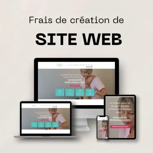 Frais de création site